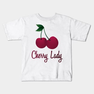 Sweet cherry fruit strawberry gift cherry tree Kids T-Shirt